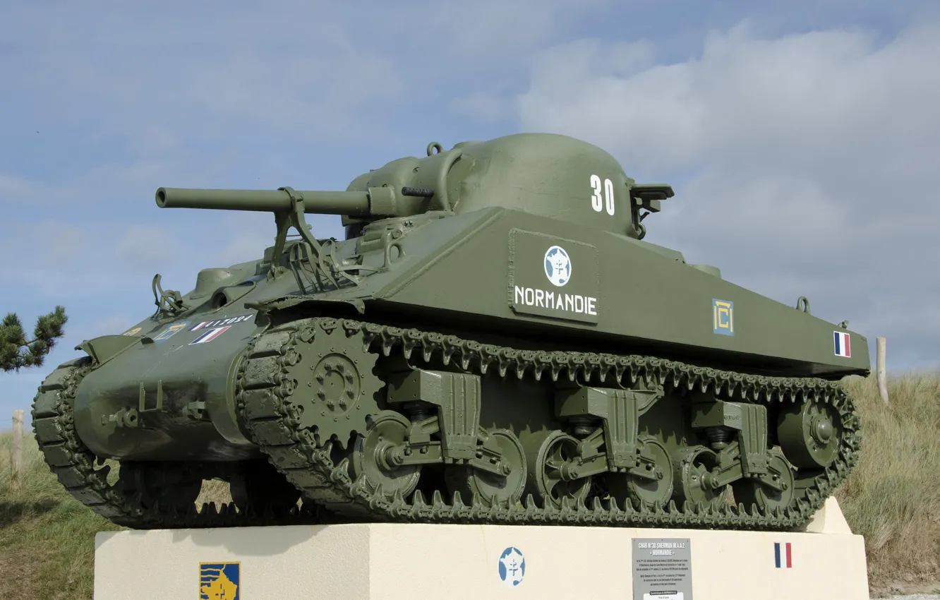 Фото обои войны, танк, средний, M4 Sherman, периода, мировой, Второй, «Шерман»