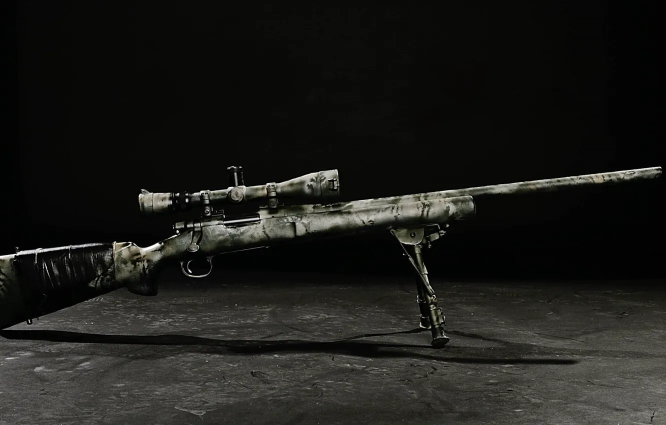 Фото обои One, Rifle, Death, Dead, Force, Weapon, Elite, Sniper