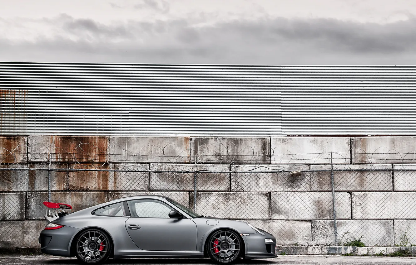 Фото обои стена, Porsche, GT3