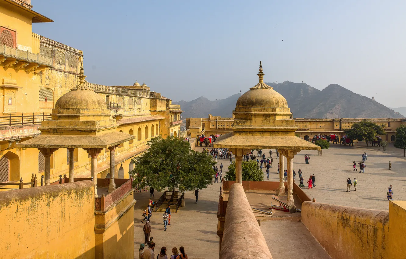 Фото обои Индия, Архитектура, India, Джайпур, Jaipur