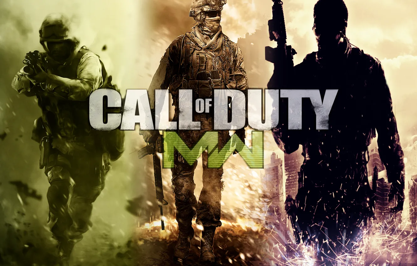 Фото обои война, солдат, Call of Duty, modern warfare