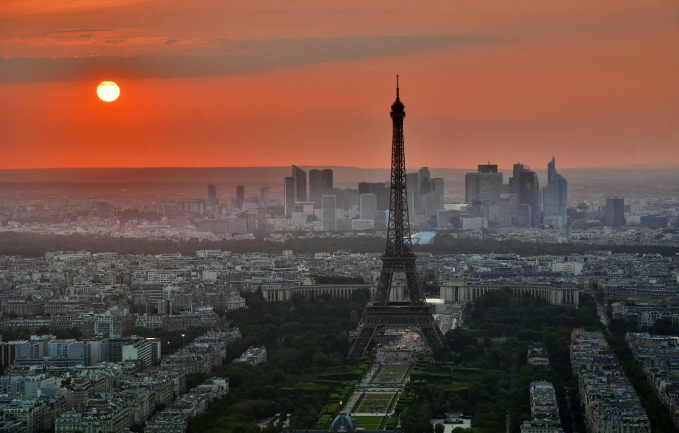 Фото обои Paris, France, Eiffel Tower