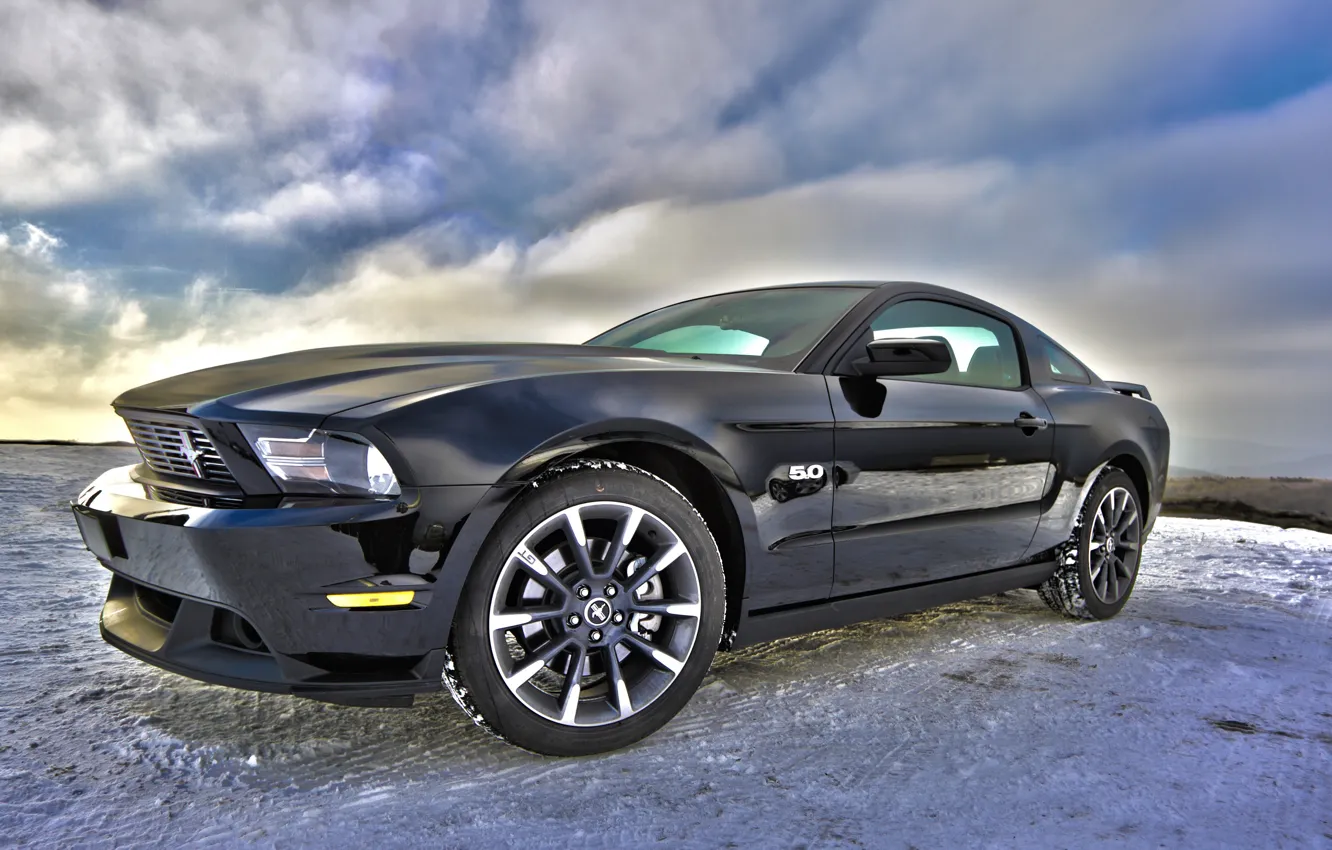 Фото обои Ford, Форд, Мустанг 5.0, HDR photo, Mustang 5.0