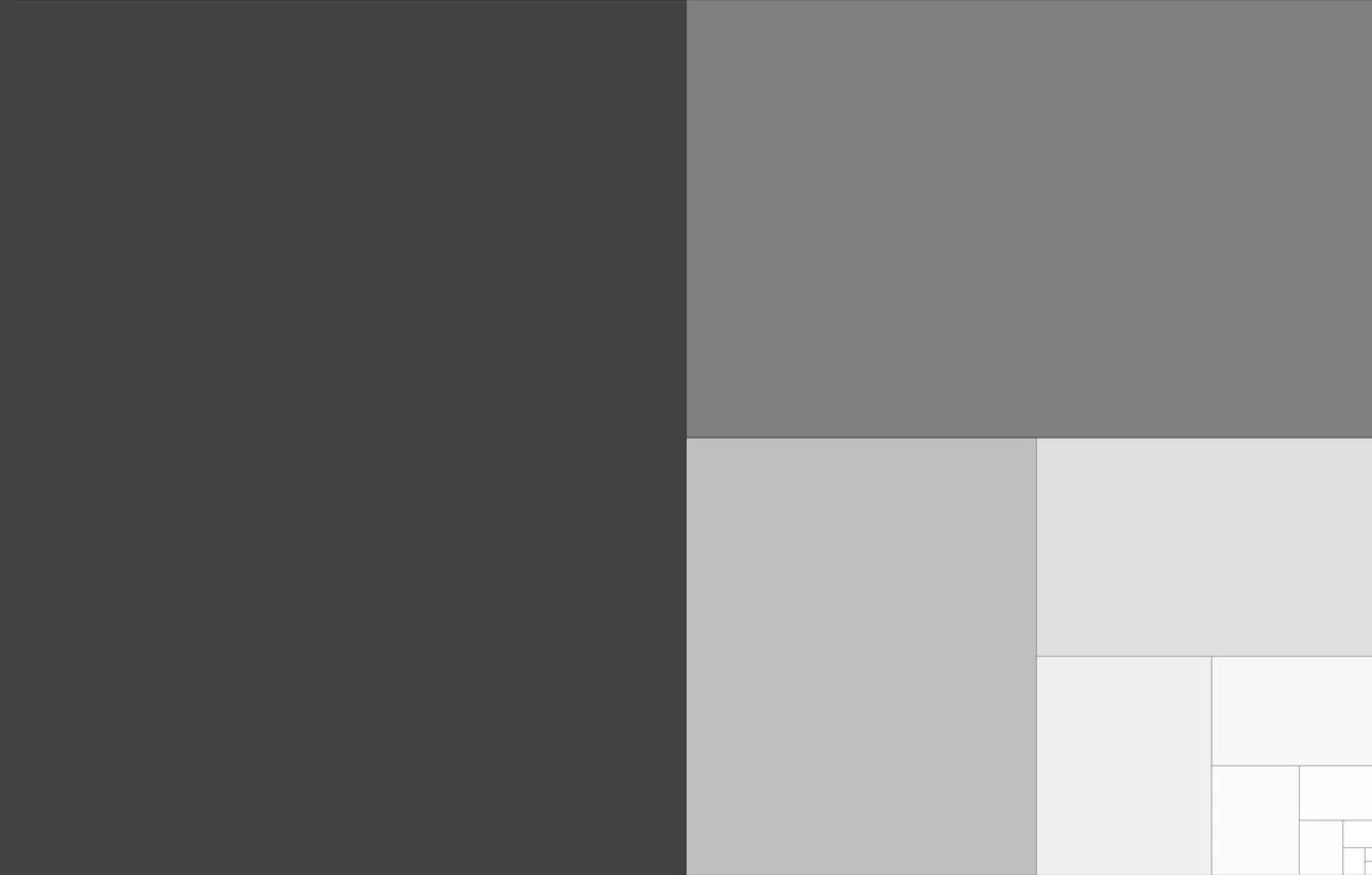 Фото обои серый, фон, прямоугольник, уменьшение