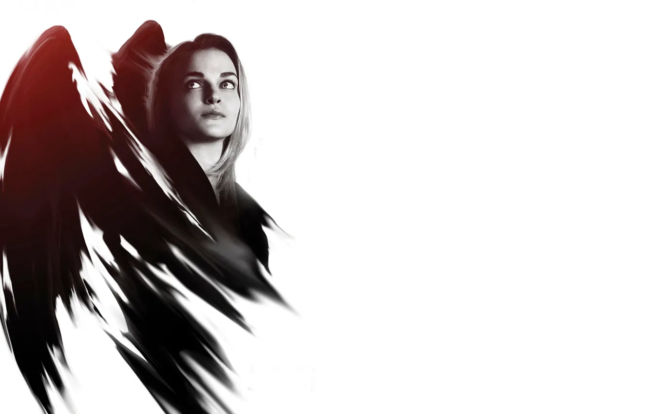Фото обои Hemlock Grove, Хемлок Гроув, The monster is within, Miranda Cates, Madeline Brewer