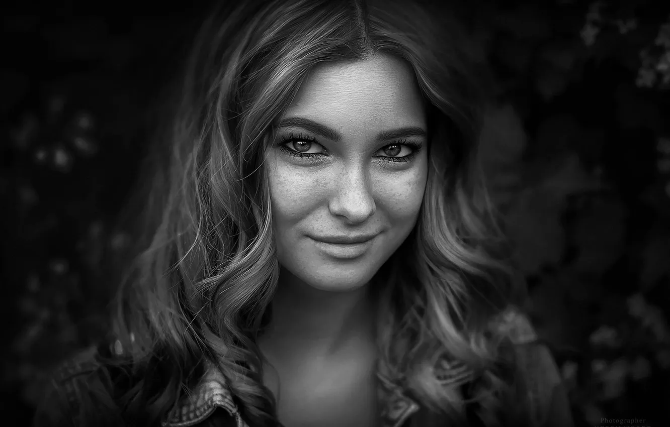 Фото обои girl, woman, eyes, model, beauty, female, portrait, Tanya