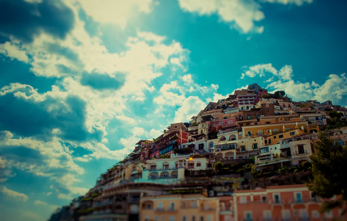 Фото обои Италия, Italy, Italia, Позитано, Positano, коммуна