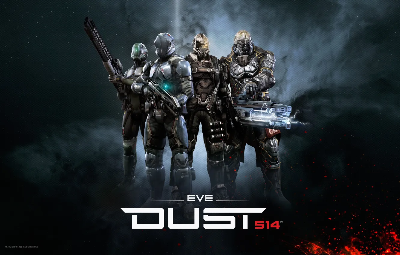 Фото обои EVE online, DUST 514, MMO, Боевик