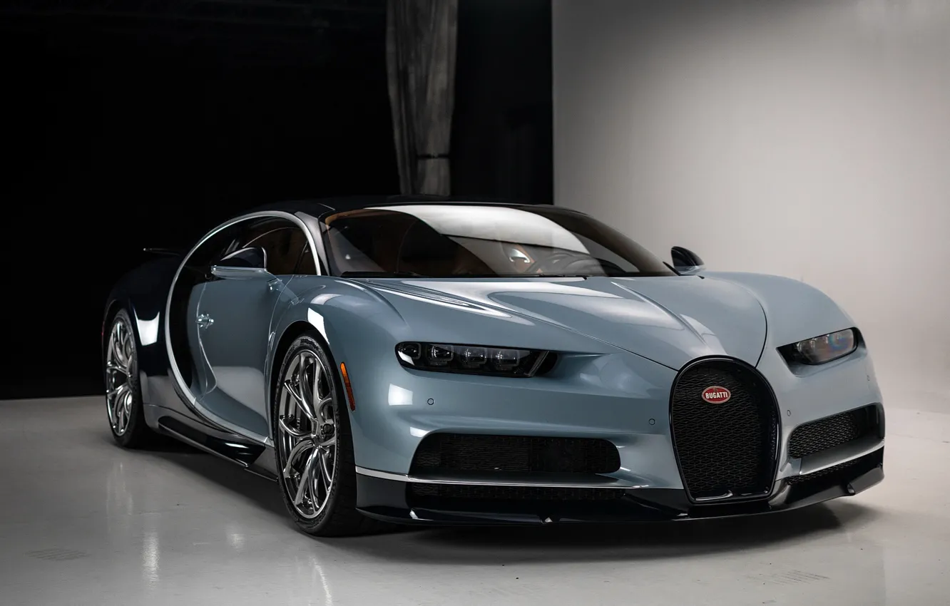 Фото обои Bugatti, Chiron, Podium