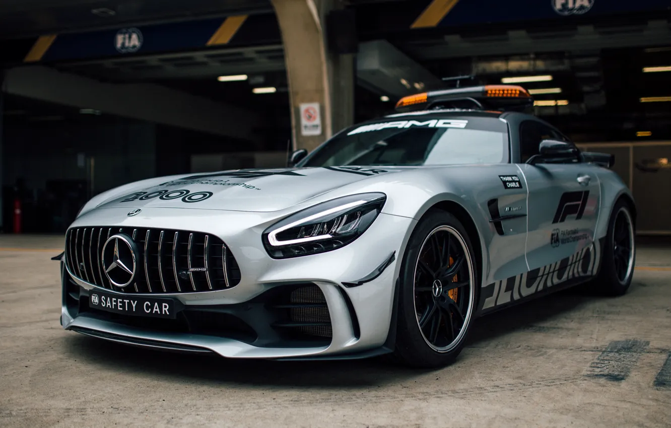Фото обои Mercedes-Benz, Formula 1, AMG, Safety Car, GT R, 2019