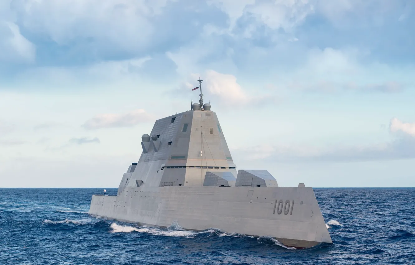 Фото обои эсминец, USS Michael Monsoor, DDG-1001