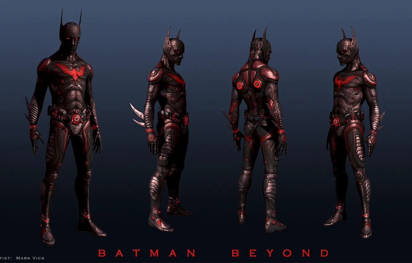 Фото обои Batman, Suit, Beyond