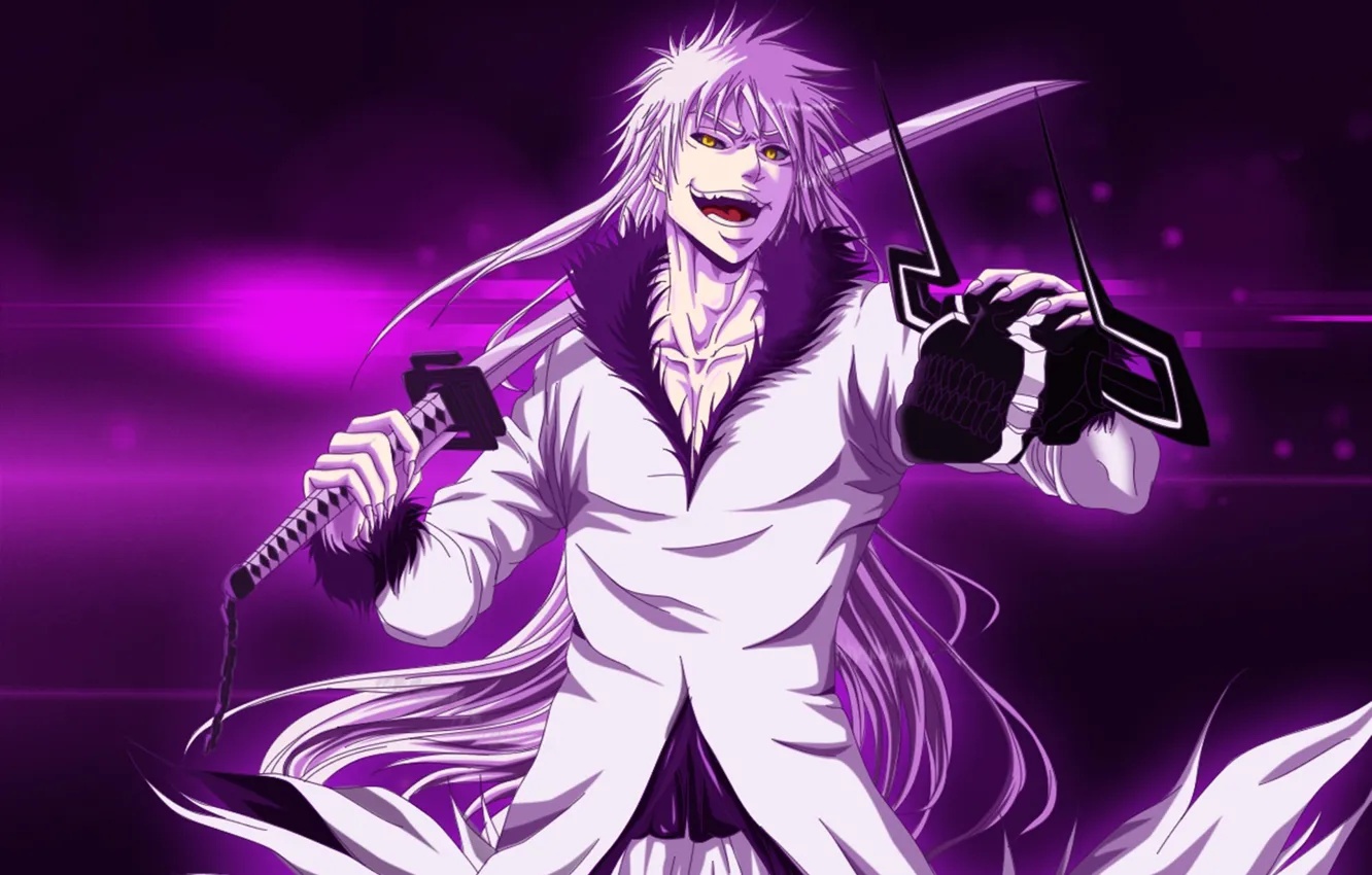 Фото обои sword, game, Bleach, long hair, anime, katana, spirit, asian