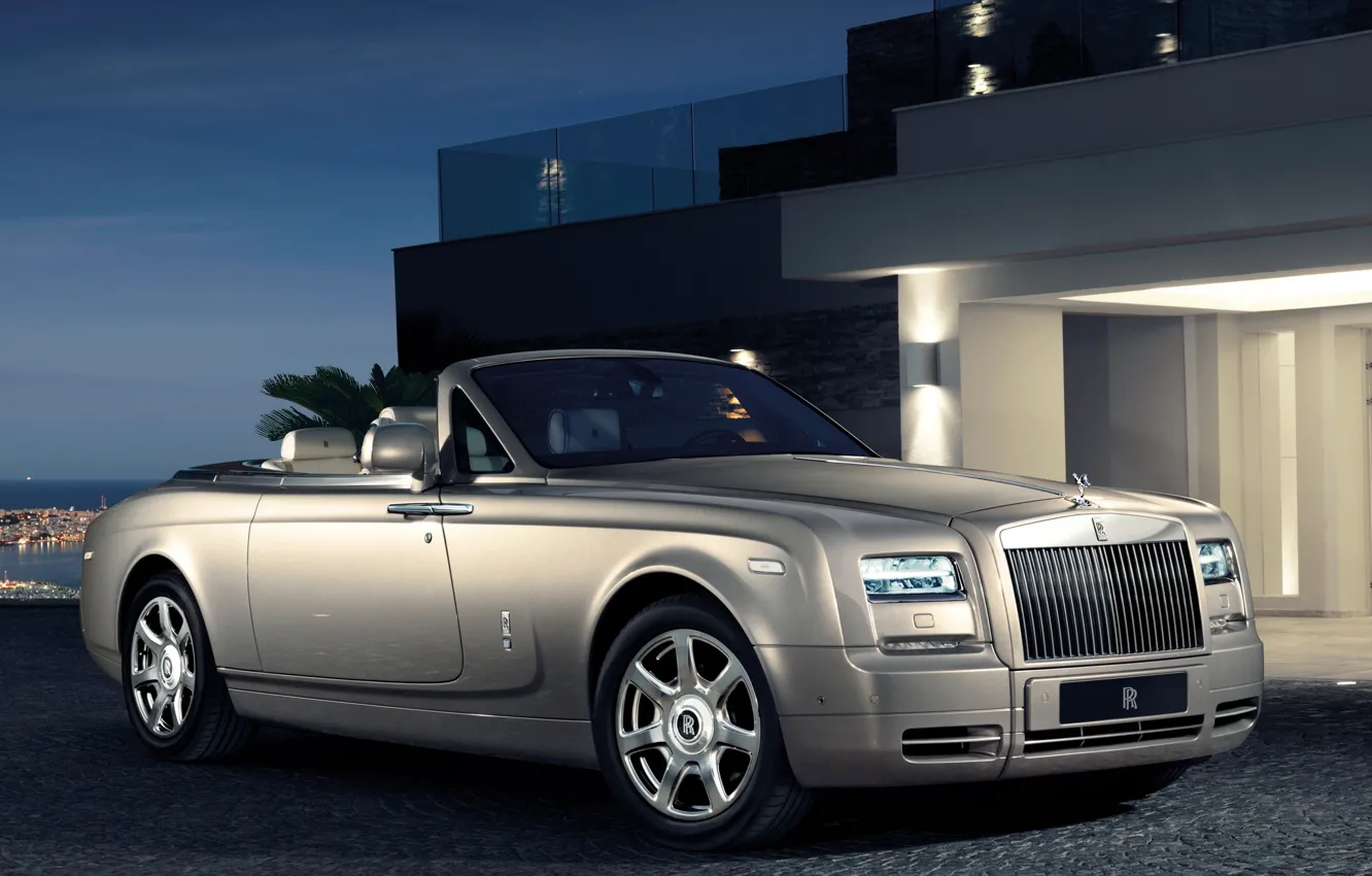 Фото обои Phantom, Rolls Royce, Drophead