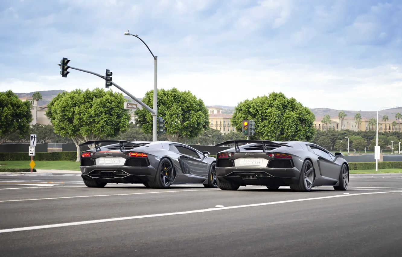 Фото обои lamborghini, supercar, tuning, aventador, dmc