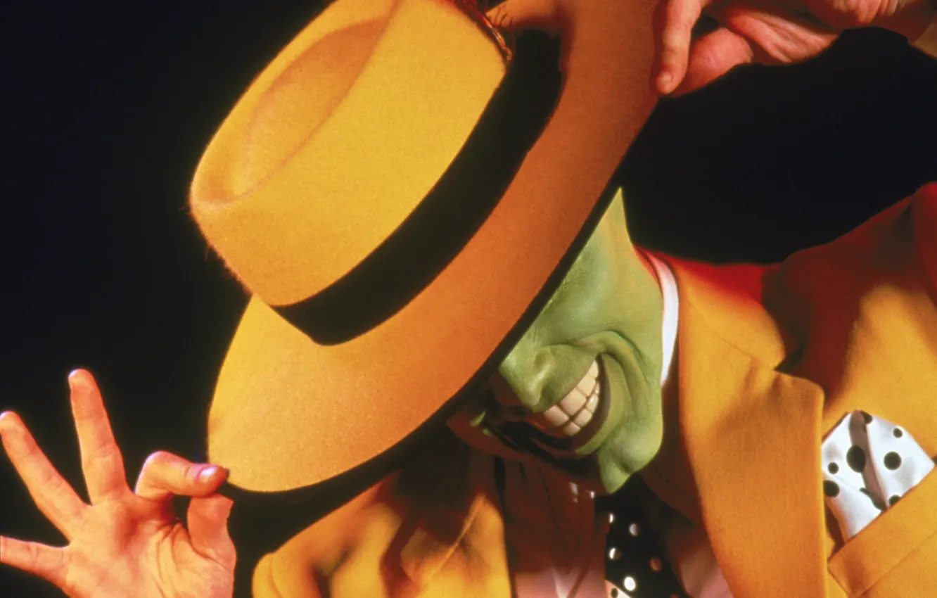 Фото обои маска, Джим Керри, Jim Carrey, комедия, Mask