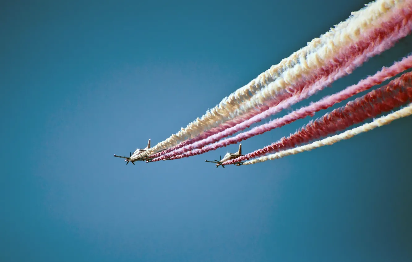 Фото обои Doha, Planes, Air Show, Qatar National Day