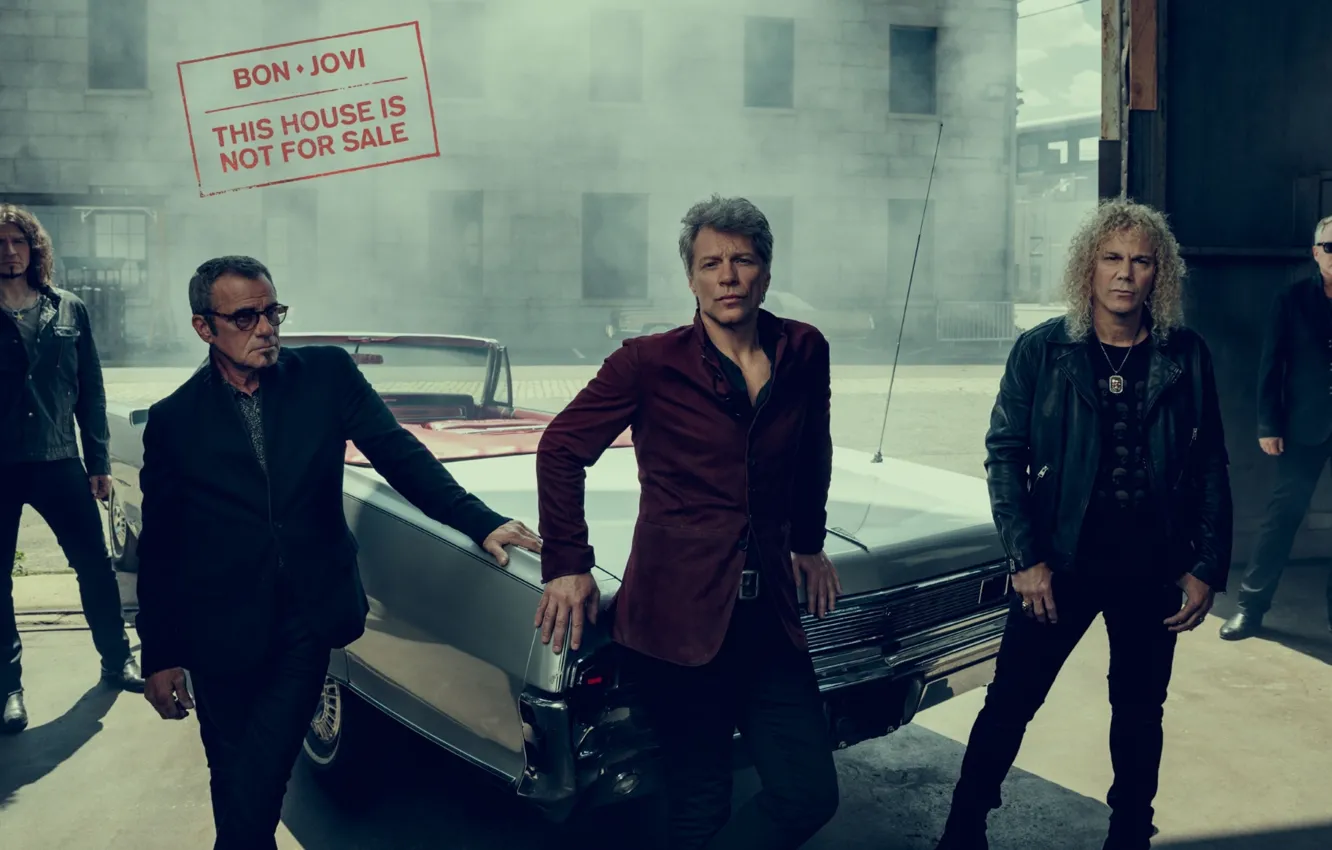 Фото обои rock, Bon Jovi, single, hous, 2016, This House Is Not For Sale, bonjovi
