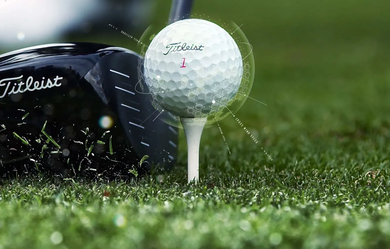 Фото обои клюшка, Гольф, Titleist