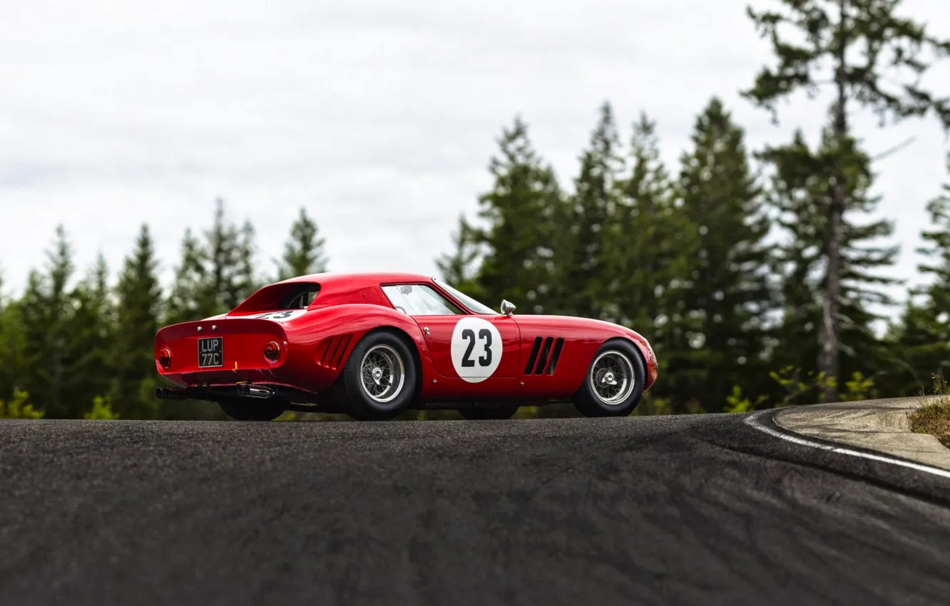 Фото обои Авто, Ретро, Машина, Феррари, Ferrari, GTO, 250, Ferrari 250 GTO