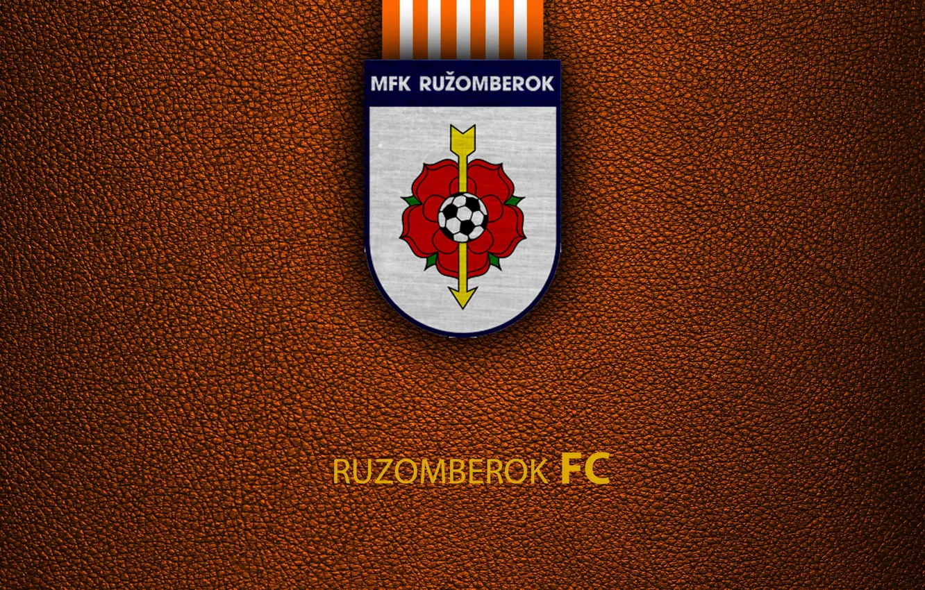 Фото обои wallpaper, sport, logo, football, MFK Ruzomberok