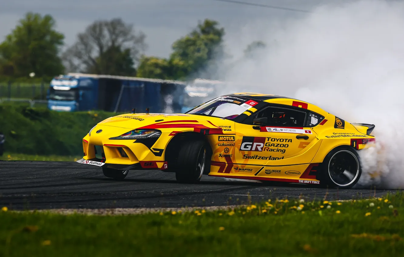 Фото обои дрифт, drift, Toyota, Supra, WRT, Gazoo Racing, Drift Masters Returns, Toyota Gazoo Racing WRT