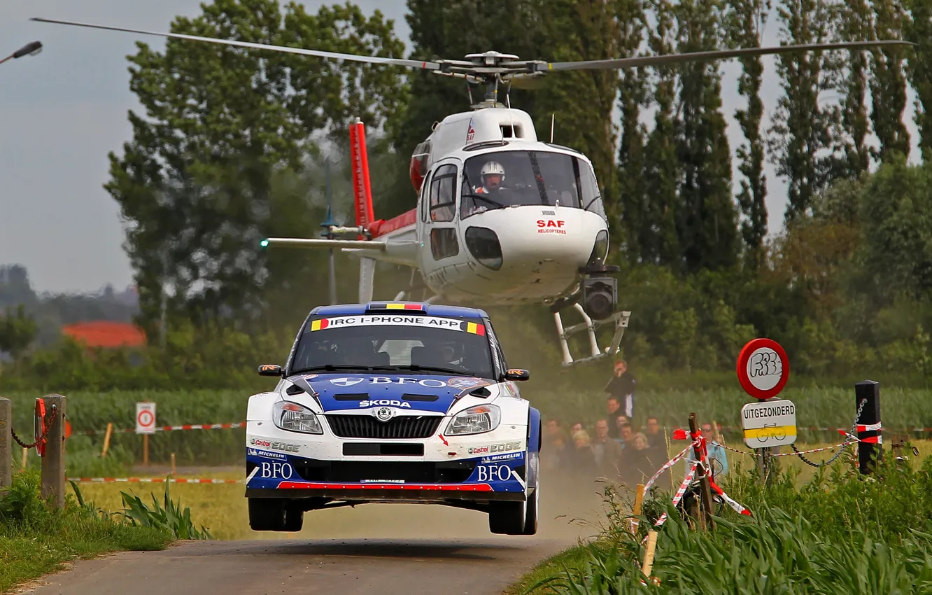 Фото обои Авто, Спорт, Машина, Скорость, Вертолет, WRC, Rally, Ралли