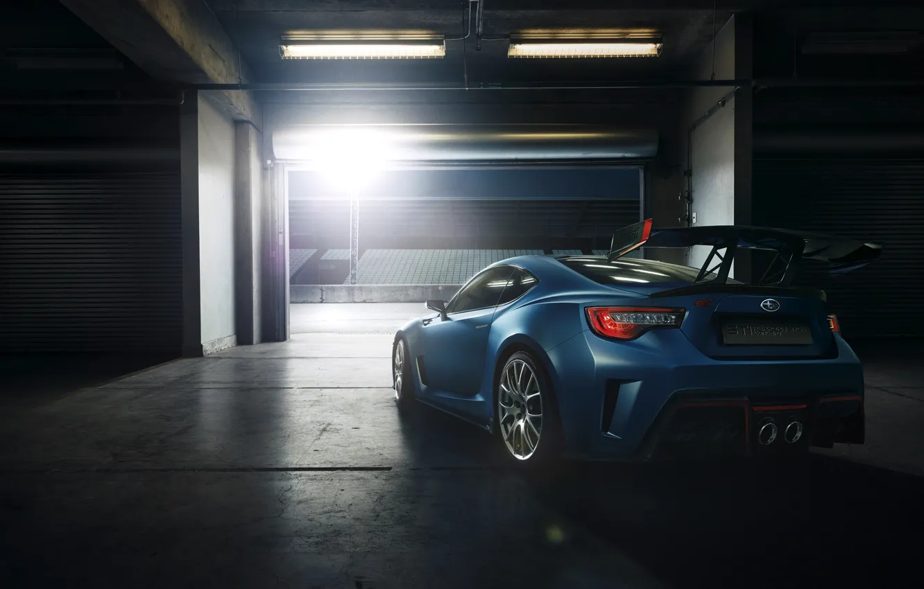Фото обои Concept, спорт, тюнинг, Subaru, субару, BRZ, 2015, STI Performance