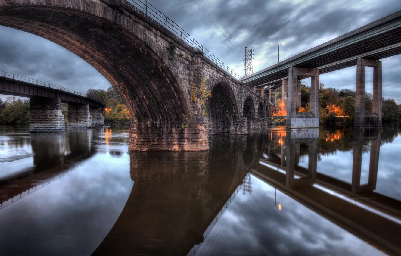 Фото обои United States, Pennsylvania, Bridges, Congressional District 3