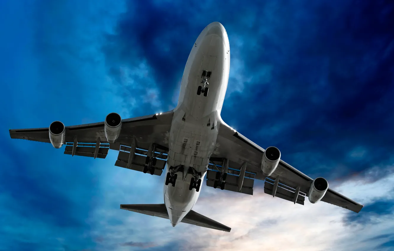 Фото обои sky, aviation, transportation, airplain