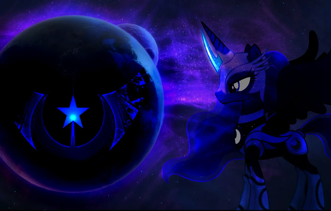 Фото обои Luna, Princess Luna, New Lunar Republic