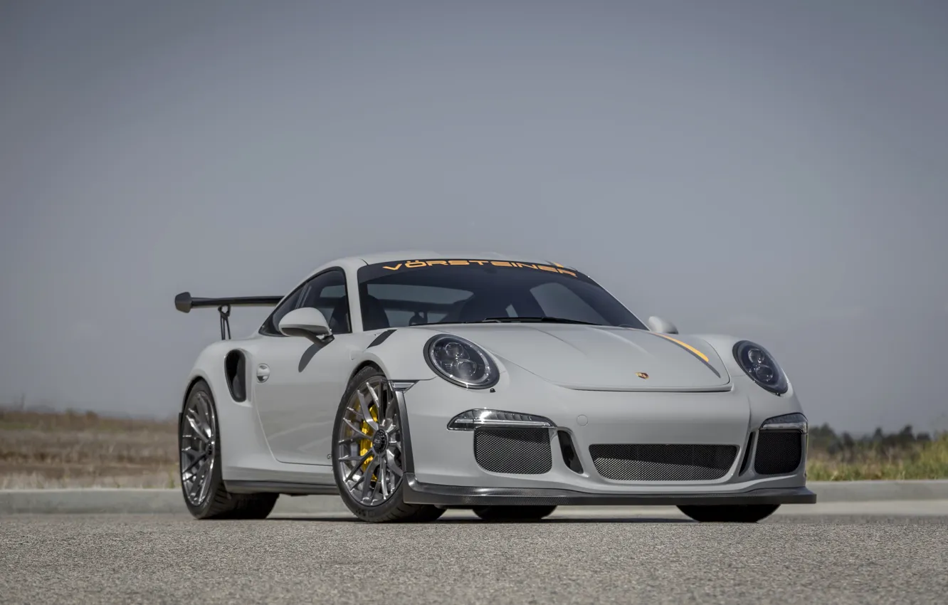 Фото обои Porsche, Front, Vorsteiner, Apron, GT3-RS, V-RS
