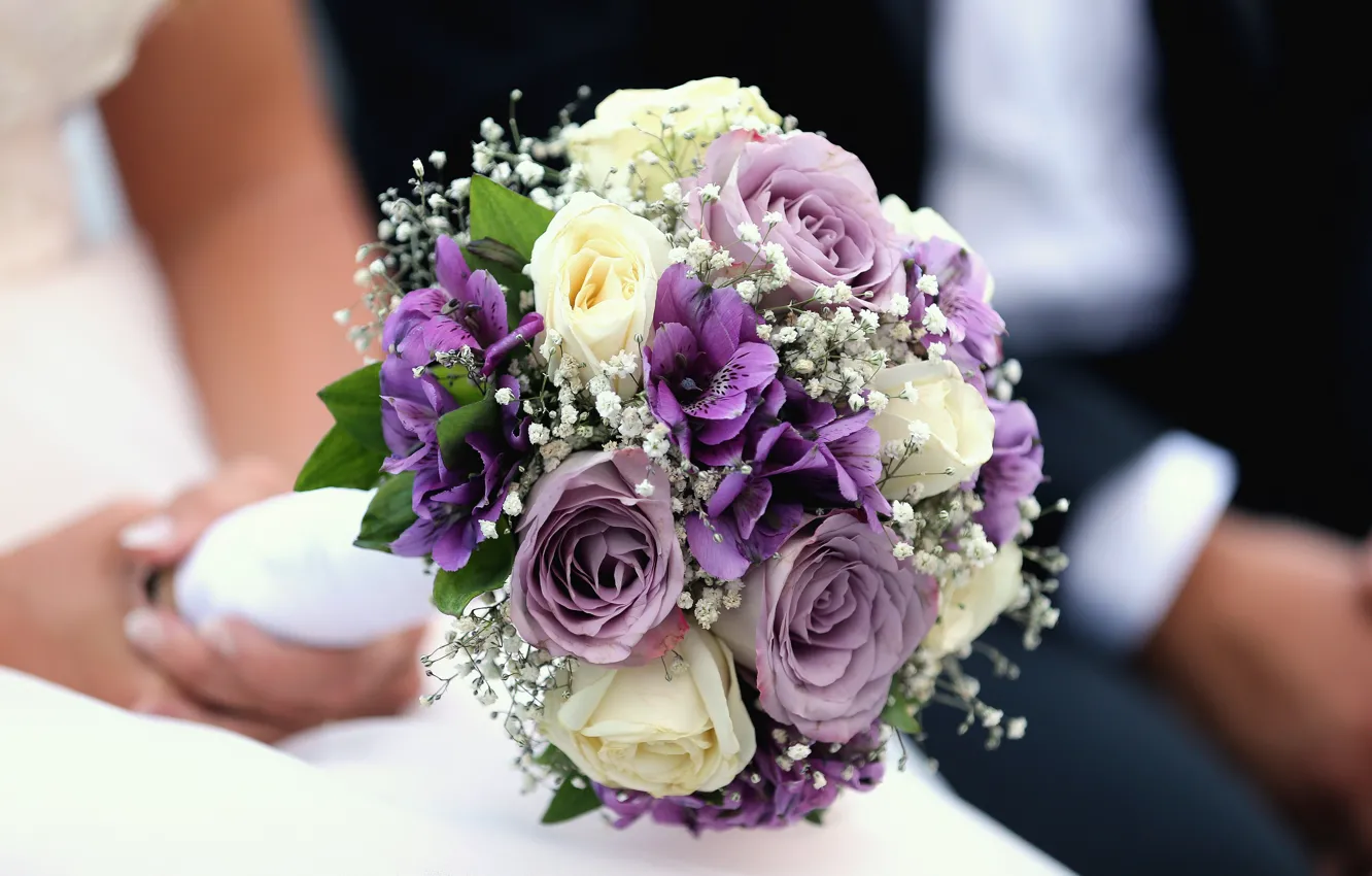 Фото обои розы, невеста, свадьба, bride, Wedding, свадебные букеты, bridal bouquets