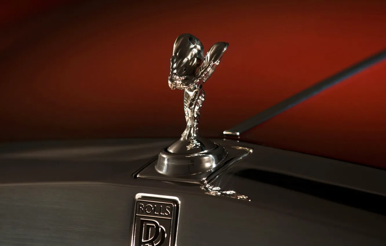 Фото обои Rolls-Royce, эмблема, лимузин