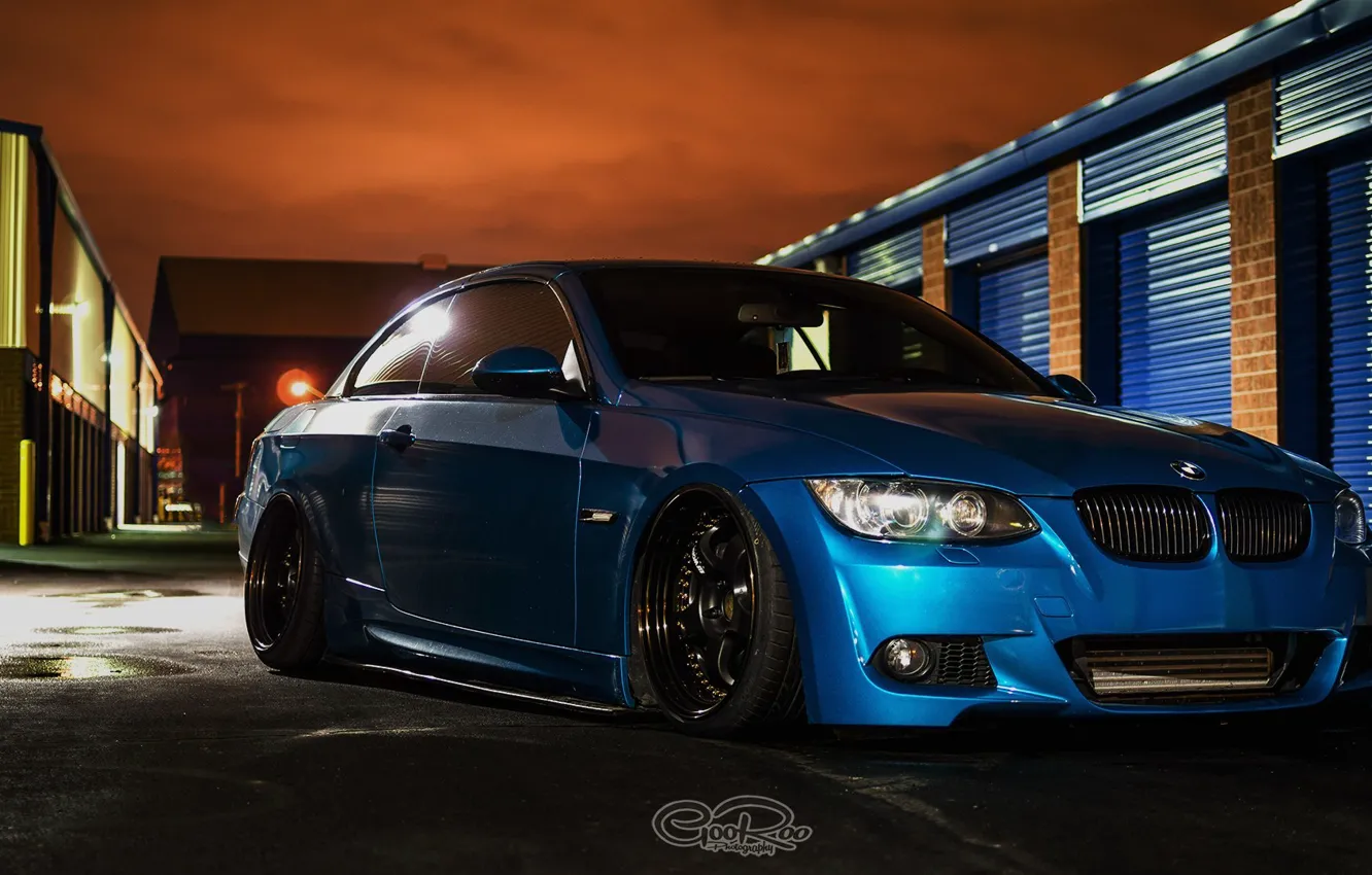 Фото обои bmw, turbo, tuning, power, germany, low, e92, stance