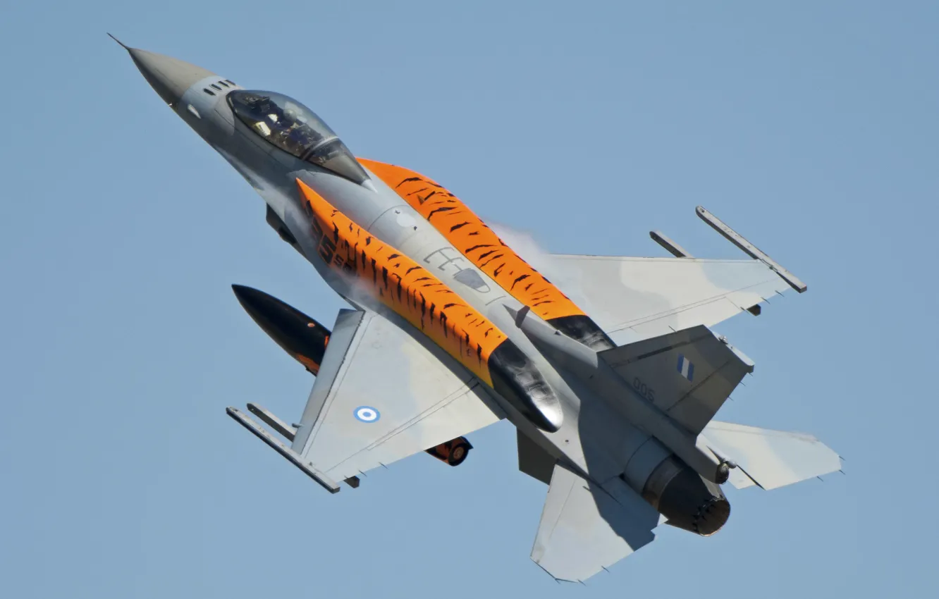 Фото обои истребитель, Fighting Falcon, F-16C, Файтинг Фалкон