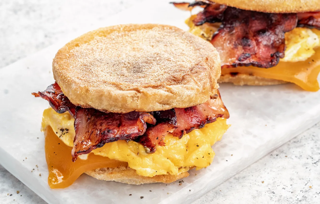 Фото обои food, bread, breakfast, cheese, egg, restaurant, english, bacon