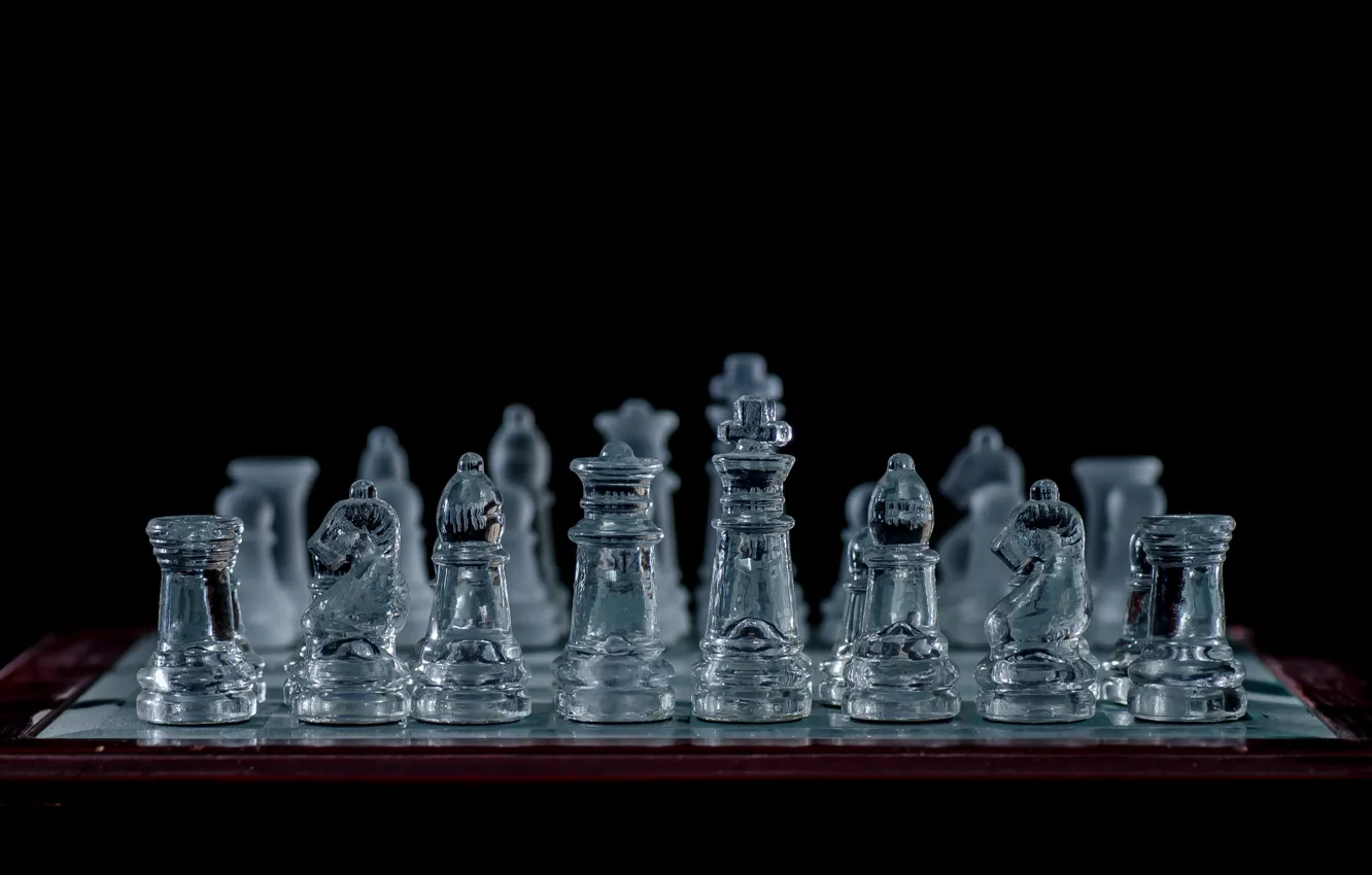 Фото обои фон, шахматы, фигуры