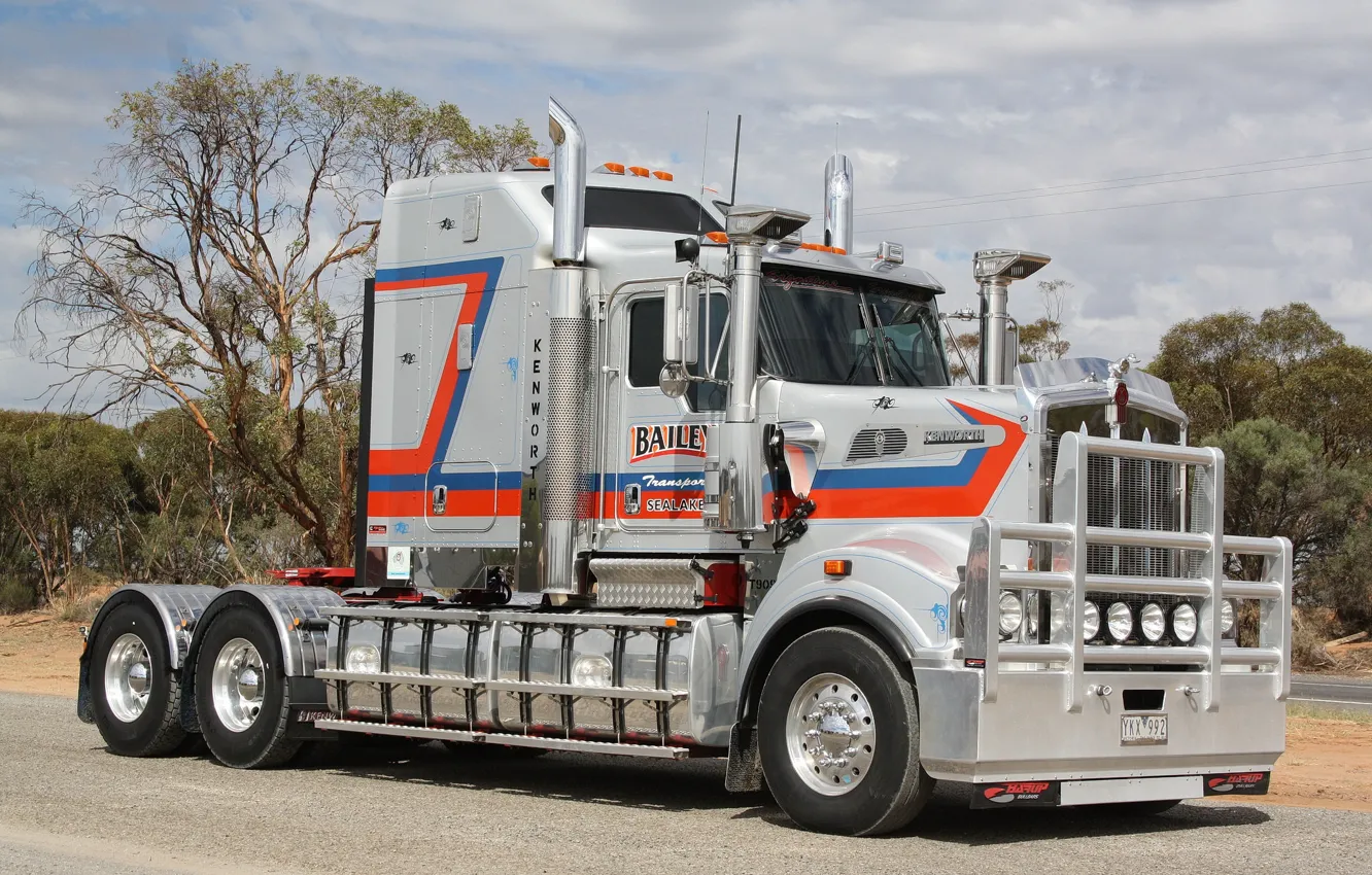 Фото обои Bailey, Kenworth, T909