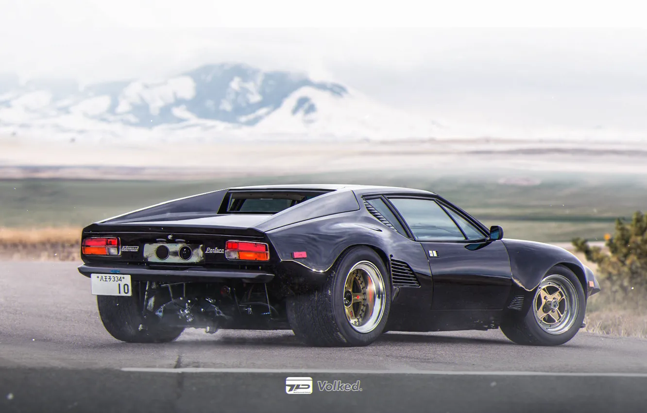 Фото обои Concept Art, Game Art, DeTomaso Pantera, DeTomaso, Transport & Vehicles, Sergey Volkov, by Sergey Volkov, …