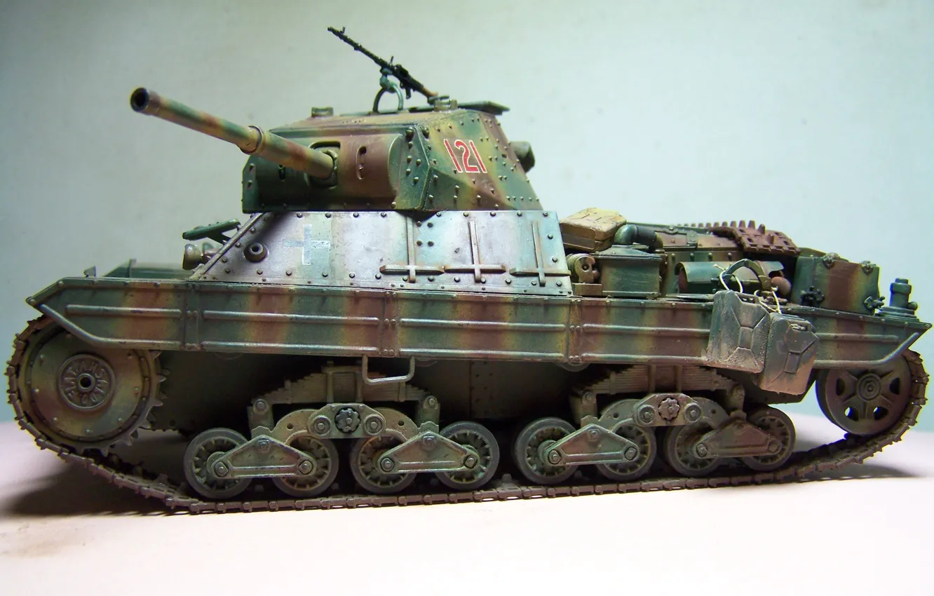 Фото обои игрушка, танк, итальянский, моделька, тяжёлый, периода, Второй мировой войны, Pesante