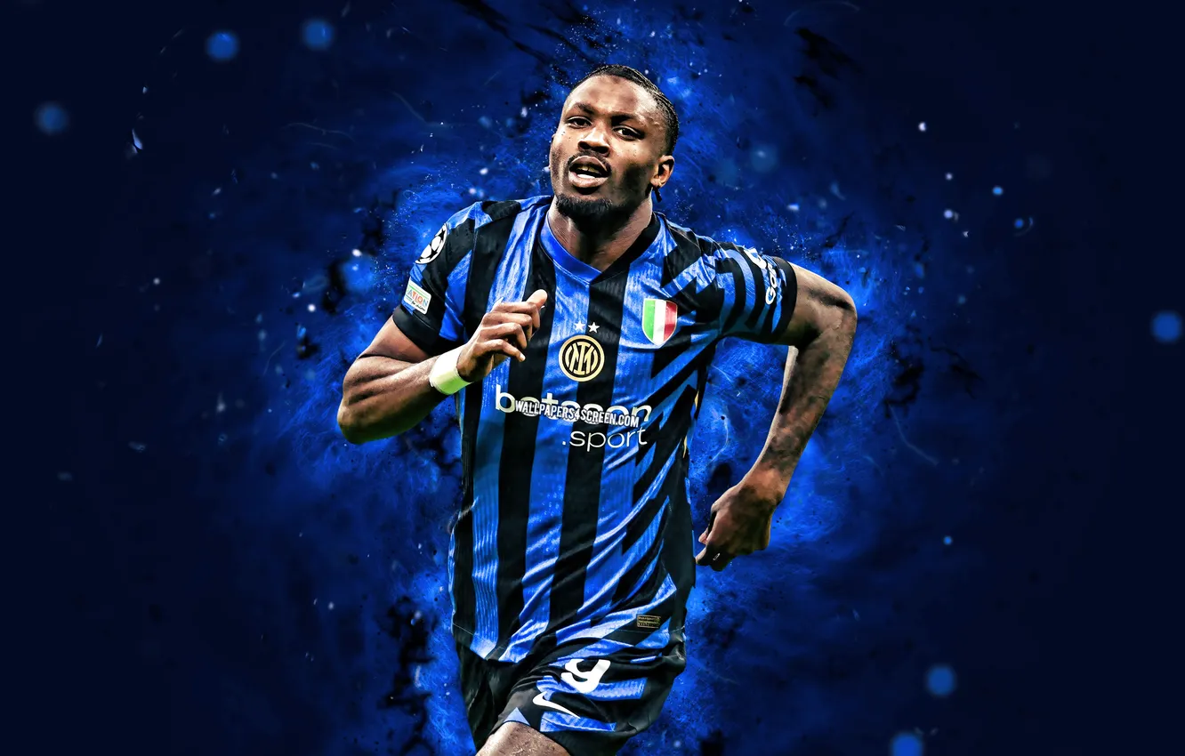 Фото обои Inter, Football, Soccer, French, Marcus, Marcus Thuram, Thuram, Inter Nilan