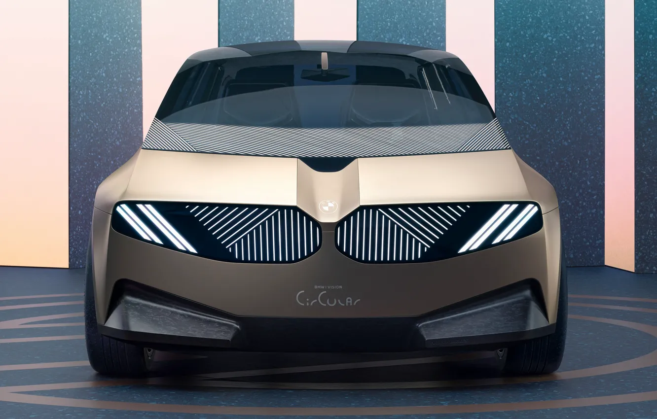 Фото обои дизайн, технологии, concept, BMW, вид спереди, экстерьер, exterior, 2021