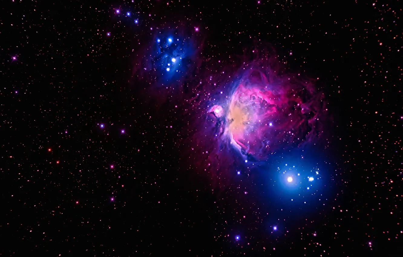 Фото обои космос, звезды, красота, туманность Ориона