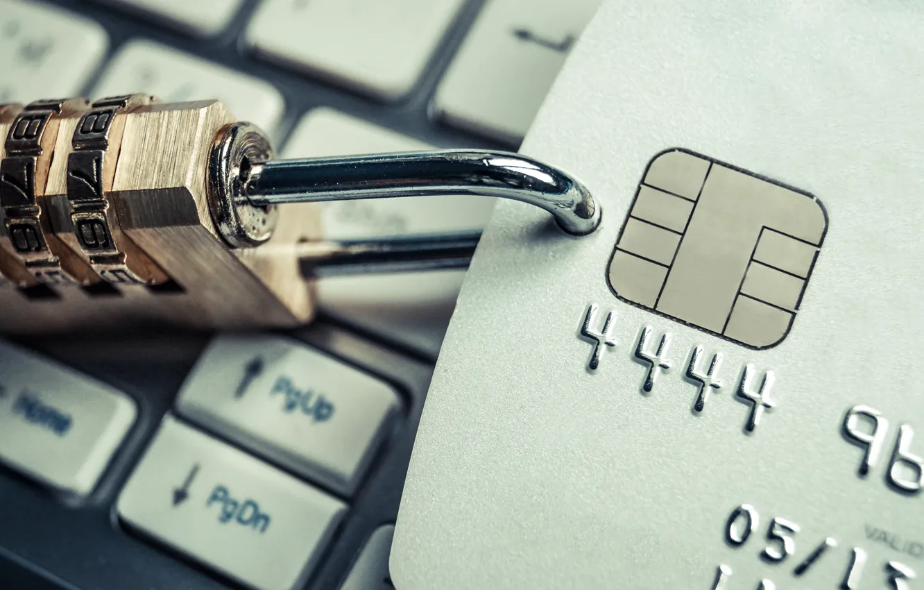 Фото обои code, padlock, security, magnetic card