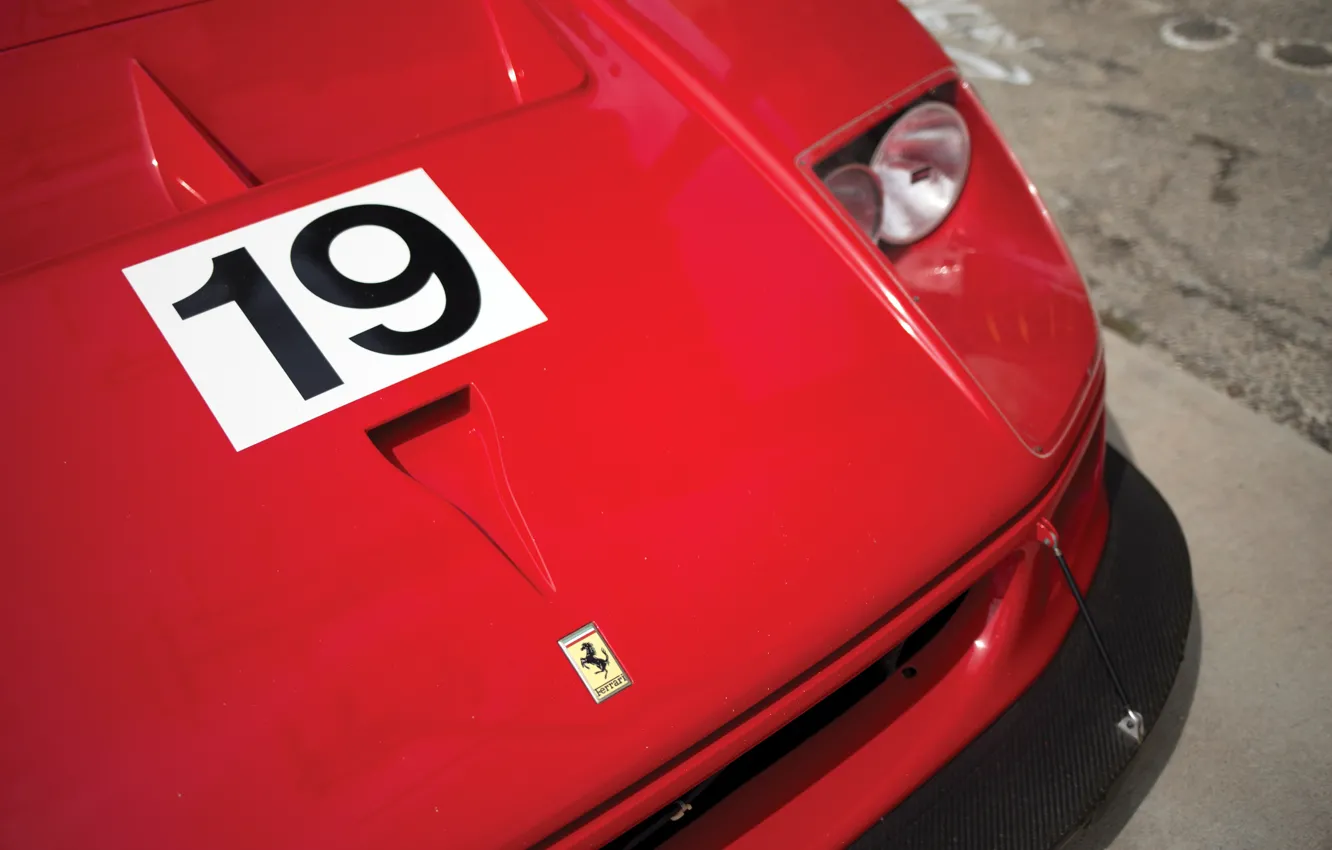 Фото обои Ferrari, F40, close-up, Ferrari F40 LM by Michelotto