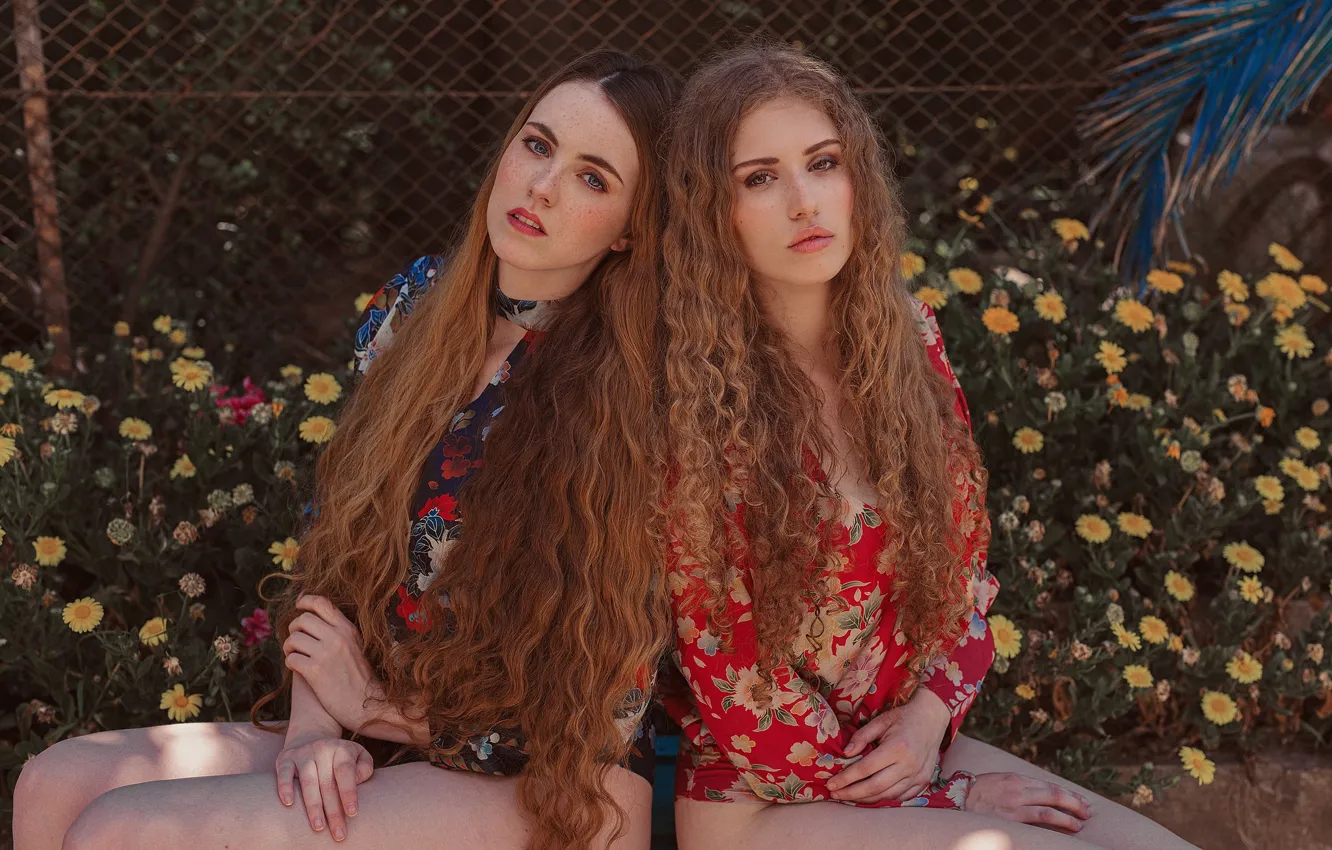 Фото обои взгляд, лицо, модель, волосы, ножки