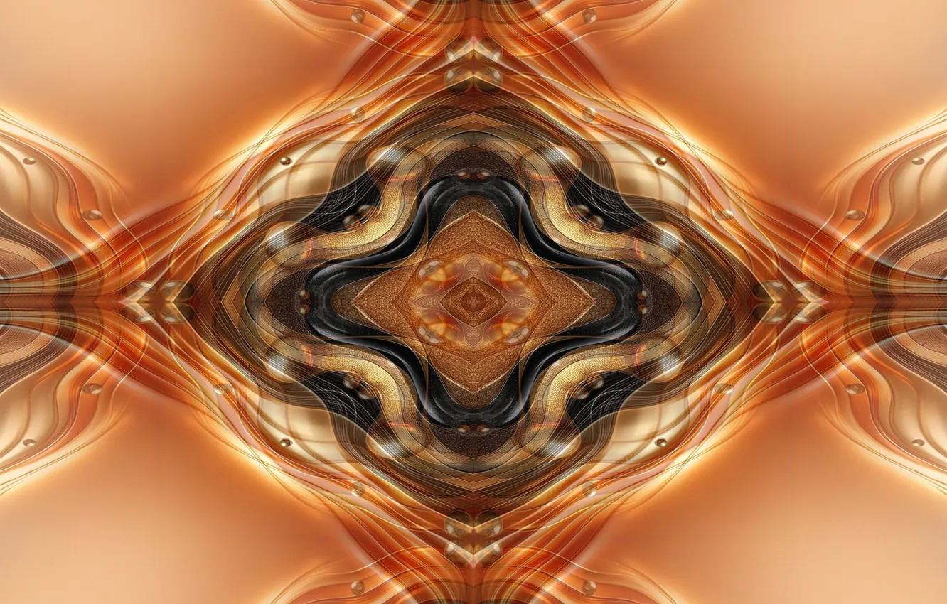 Фото обои design, art, patern, fractal art