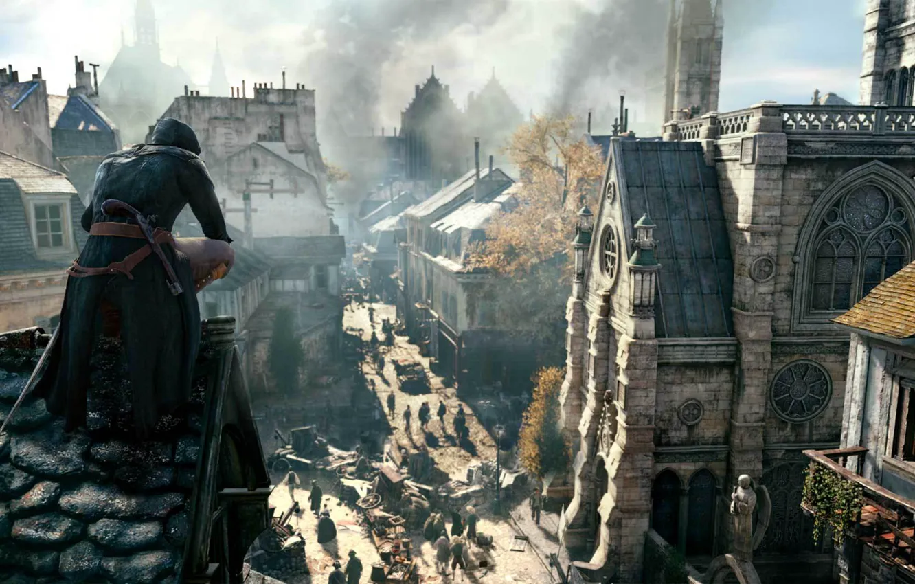 Assassin creed unity графика