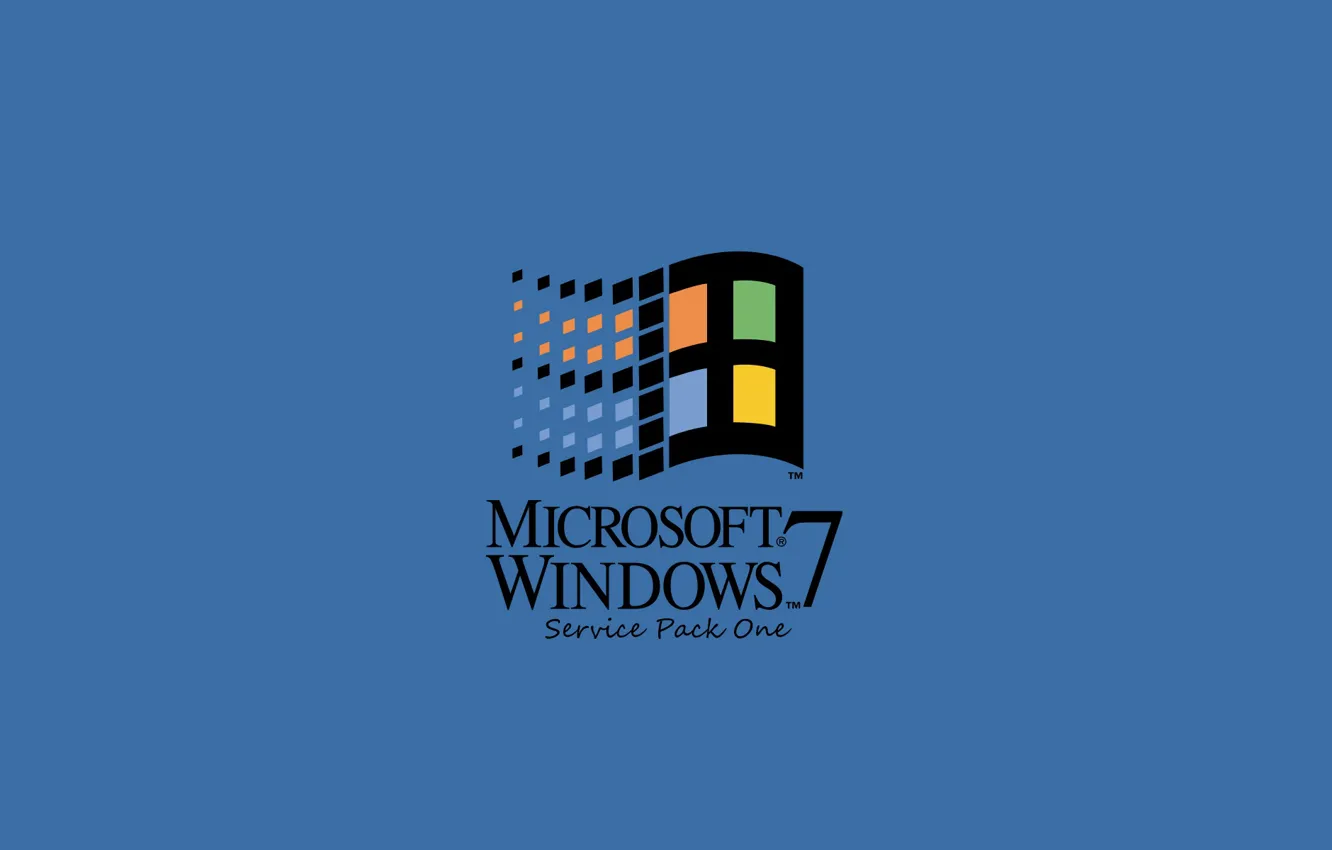 Фото обои windows 7, Microsoft, windows logo, retro, windows 95, windows classic